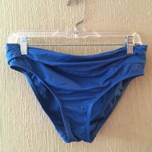SWIM SYSTEMS COLLECTION Bikini Bottom Size Medium Blue Excellent Cond